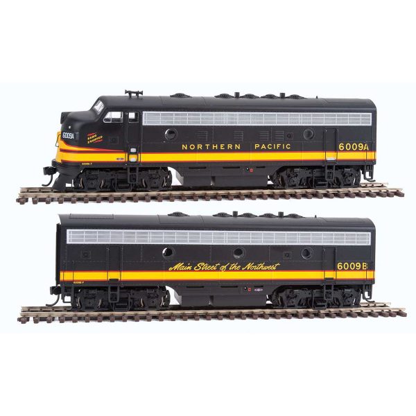 Walthers Mainline HO F7A-B Set Northern Pacific w/ DCC & Sound - Spring ...