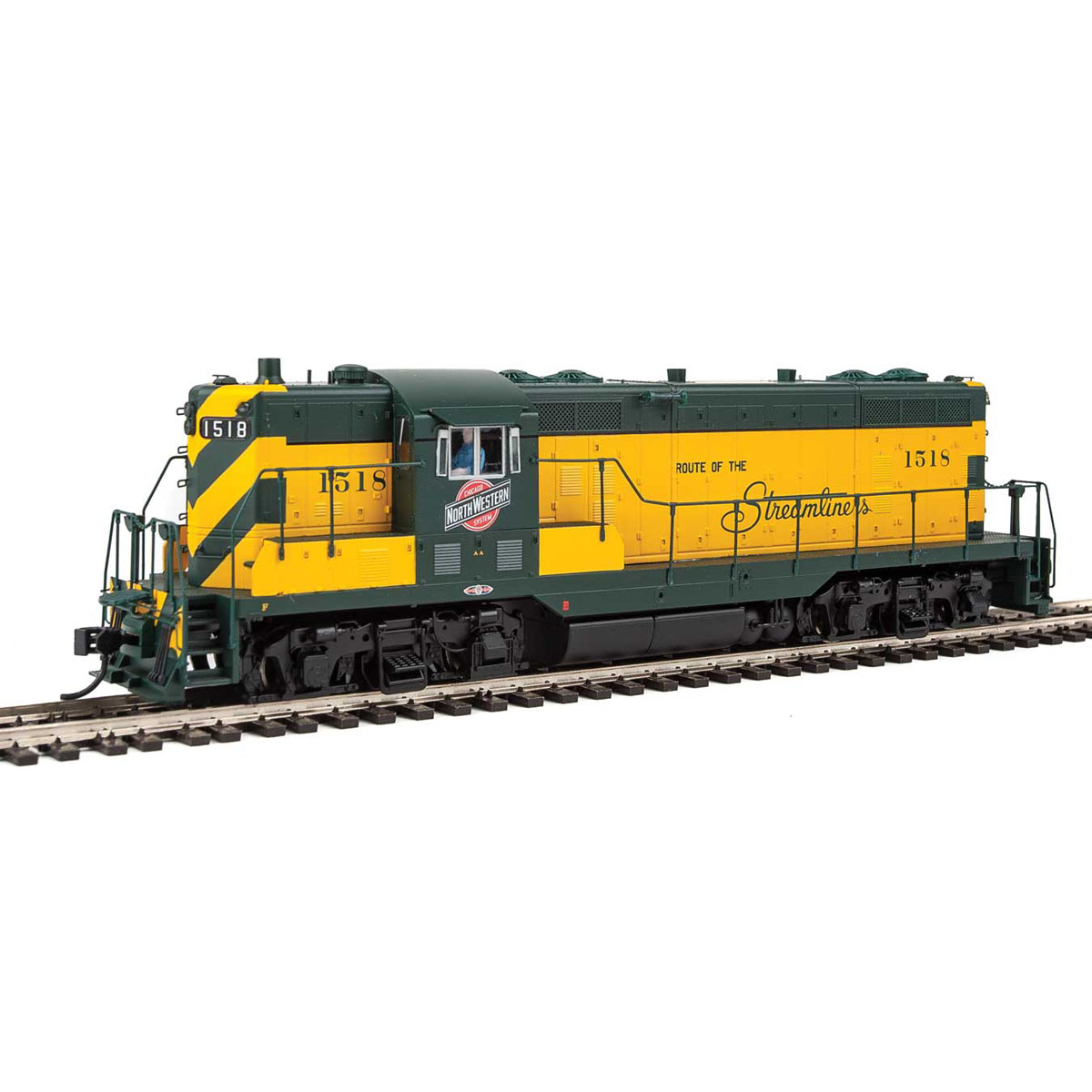 Walthers Proto HO GP7 Chicago Northwestern w/ DCC & Sound Spring
