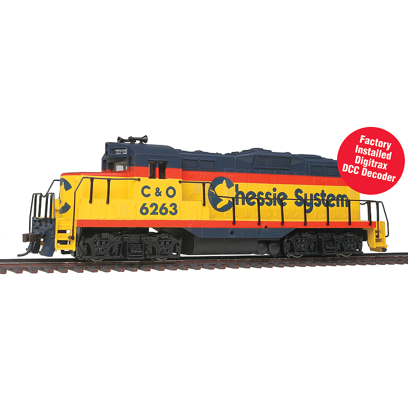 Walthers Trainline HO GP9M Chessie System "C&O" w/ DCC