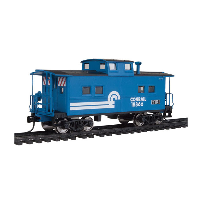 Walthers Mainline HO NE Style Center Cupola Caboose Conrail