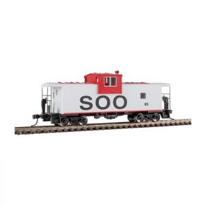 Walthers Mainline HO Wide Vision Caboose Soo Line