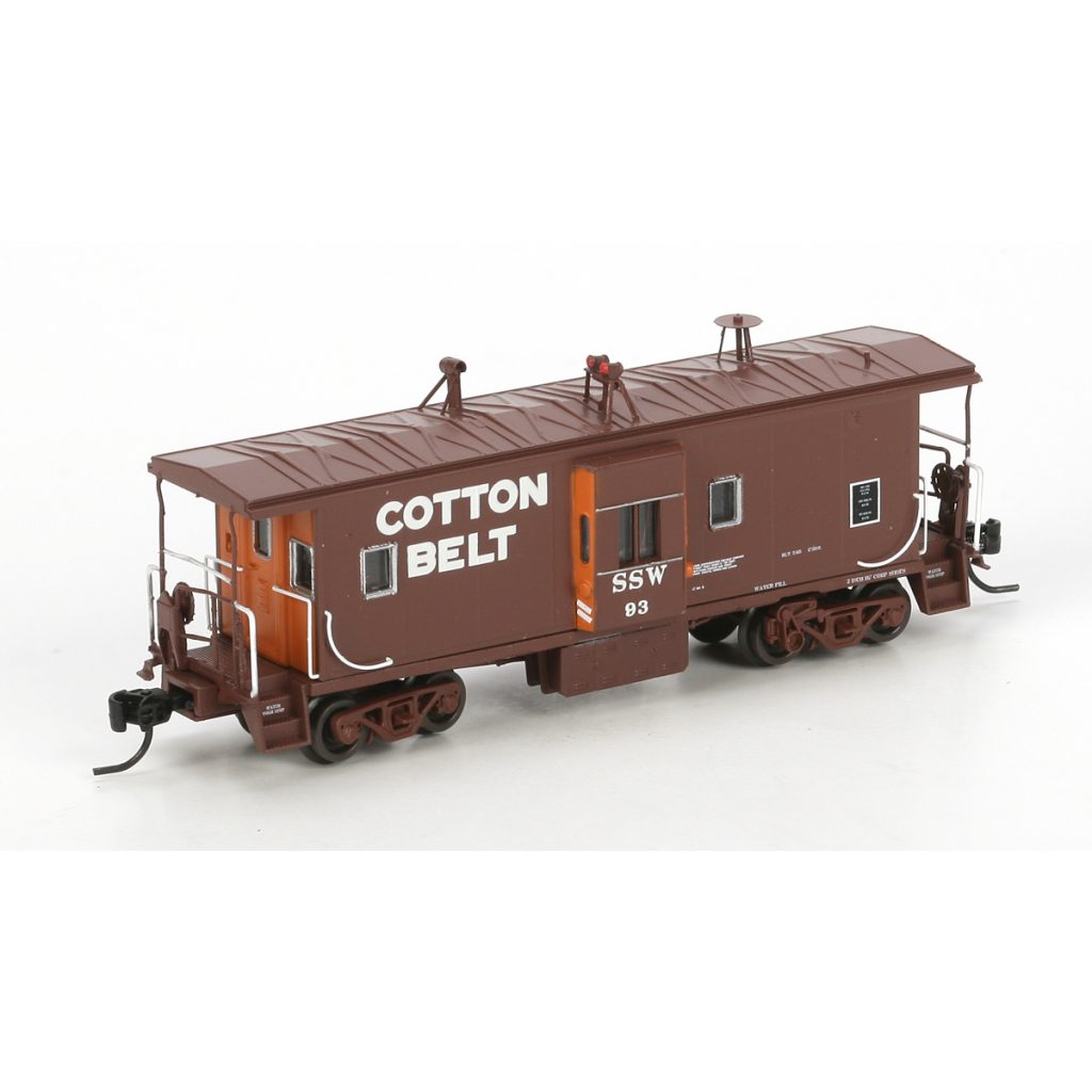 Athearn N Bay Window C507 Caboose Cotton Belt Spring Creek Model Trains