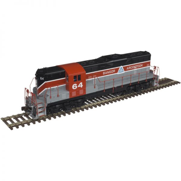 Atlas HO GP7 Bangor & Aroostook w/ DCC & Sound