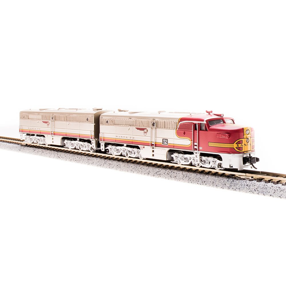 Broadway Limited N Paragon 3 PA PB Set Santa Fe w DCC Sound