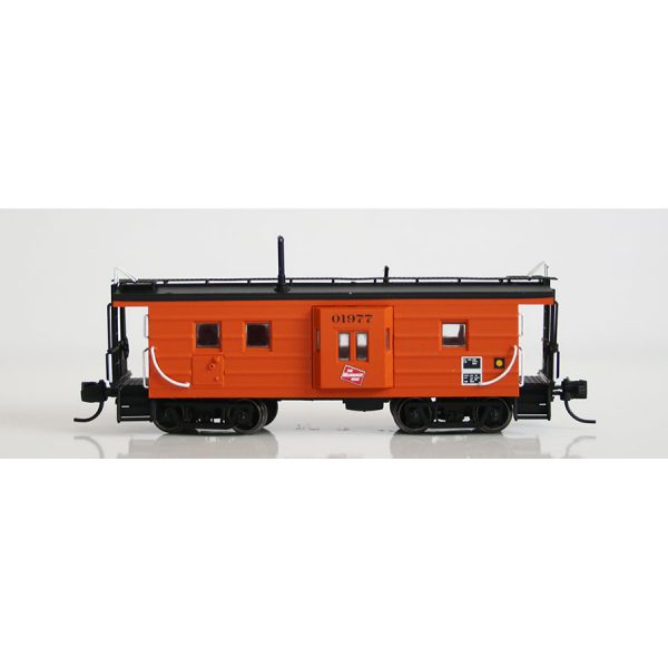 Fox Valley Models N Bay Window Caboose Milwaukee Road "1946 Built, Logo"