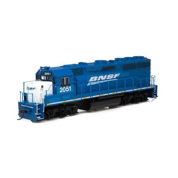 Athearn Roundhouse HO GP40-2 BNSF "Blue & White"