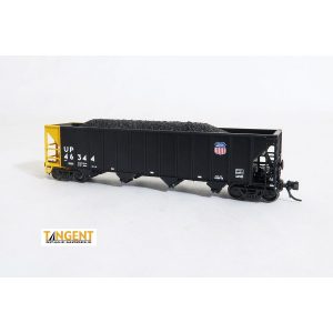 Tangent N Bethlehem Steel 3600cf Quad Hoppers Union Pacific "Scheme 18, 1997 H-100-19 Black V4"
