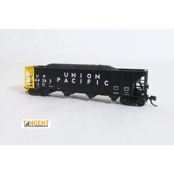 Tangent N Bethlehem Steel 3600cf Quad Hoppers Union Pacific "Scheme 2, Original H-100-17"