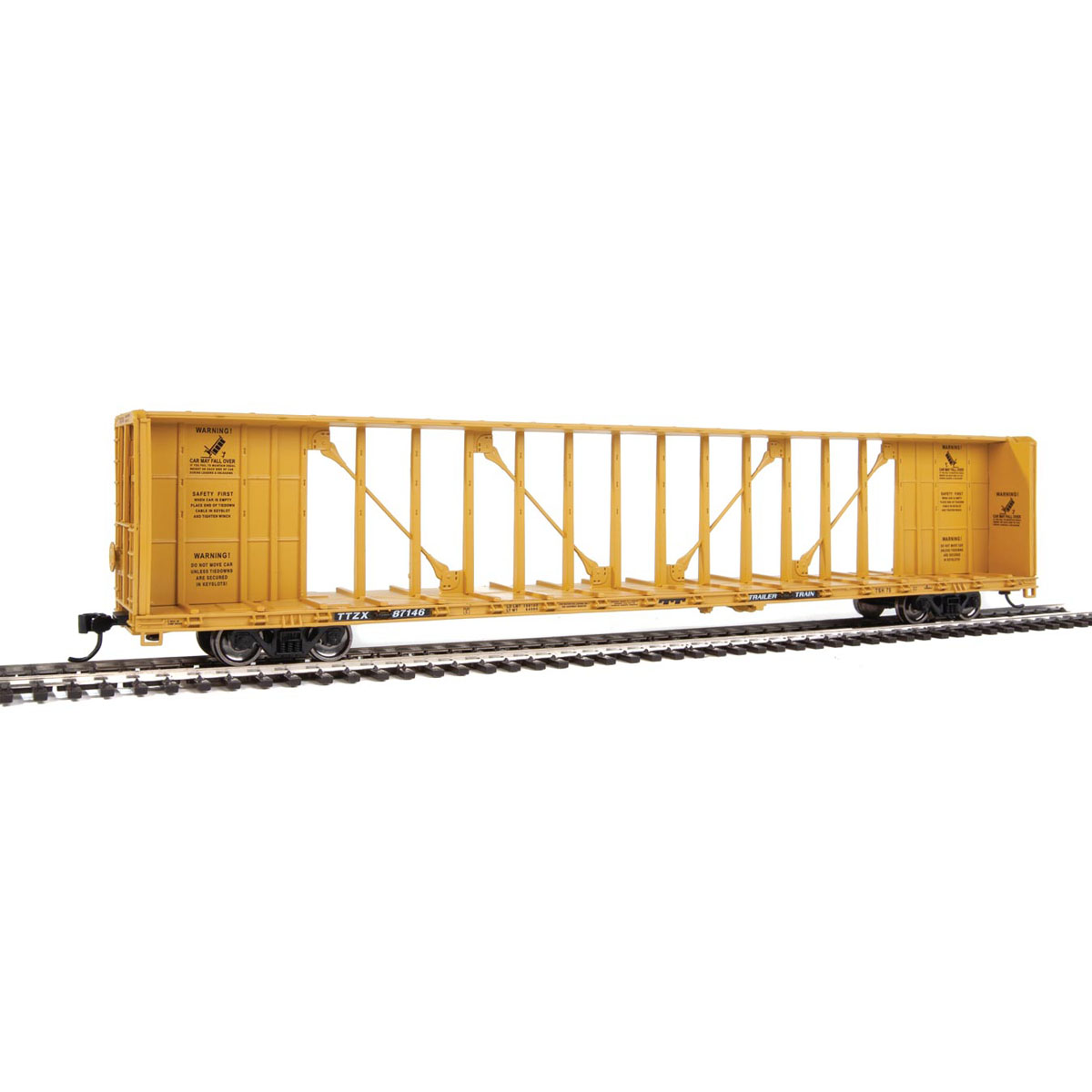 Walthers SceneMaster HO Scale Centerbeam Flatcar Lumber Load M.west 949-3157 for sale online 