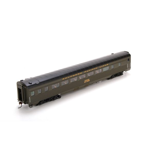 Athearn Genesis HO 77' Pullman Standard Chair Car Southern Pacific "General Service Green" w/ Lighting - Image 2