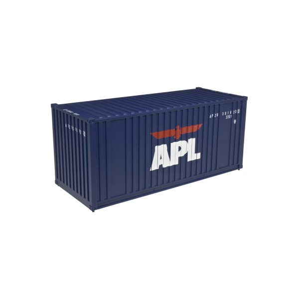 Atlas Trainman O Scale 20' Container APL 2 Pack