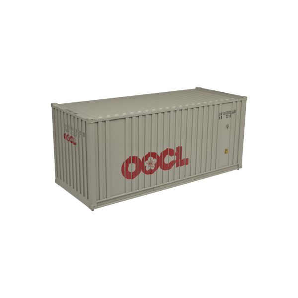 Atlas Trainman O Scale 20' Container OOCL 2 Pack