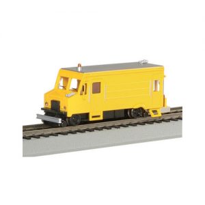 Bachmann HO Hi-Rail Rail Detector Van Yellow