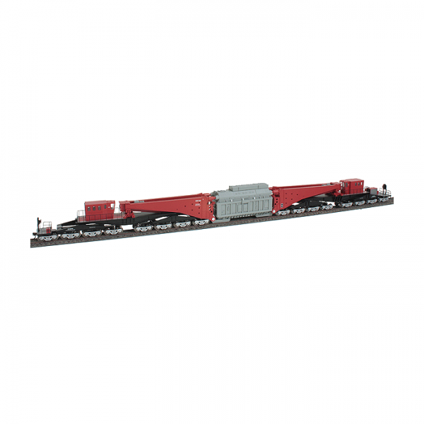 Bachmann Spectrum HO 380 Ton Schnabel Car Red with Transformer Load