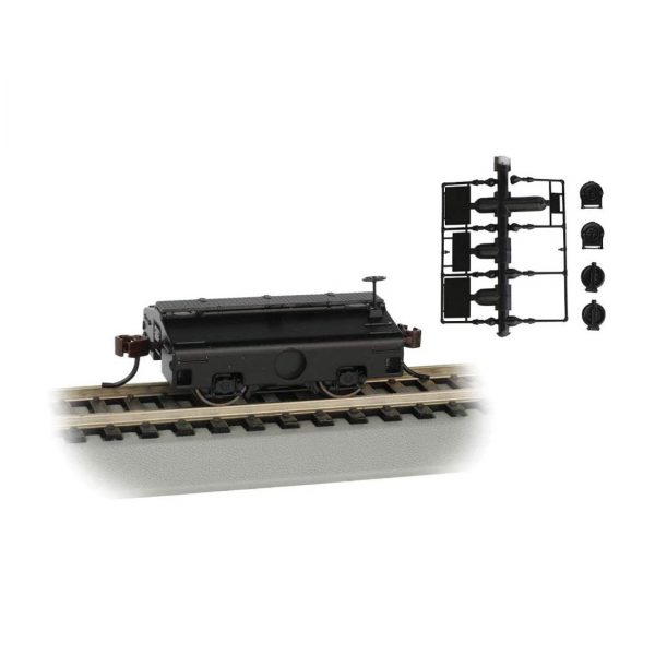Bachmann HO Scale Test Car Black