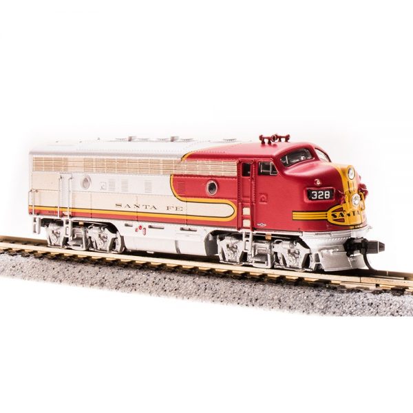 Broadway Limited Paragon 3 N F7A Santa Fe w/ DCC & Sound