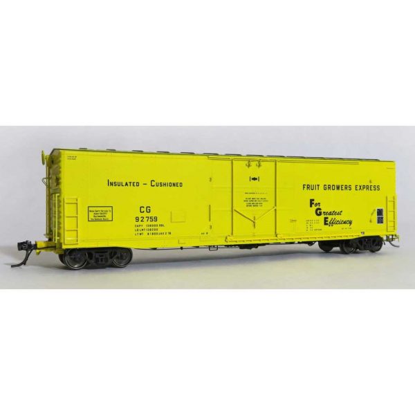 Moloco HO 50' RBL Plate B Boxcar, Center Door Central Georgia "FGE" - Image 2
