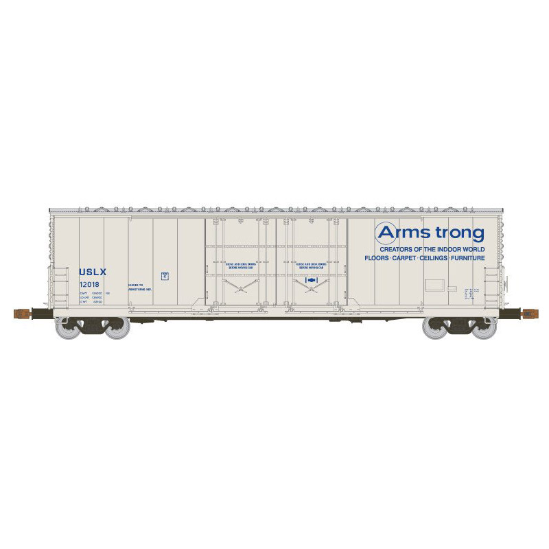 Scale Trains HO Kit Classic Evans 5100 RBL 8' Double-Plug-Door Boxcar Armstrong "USLX"
