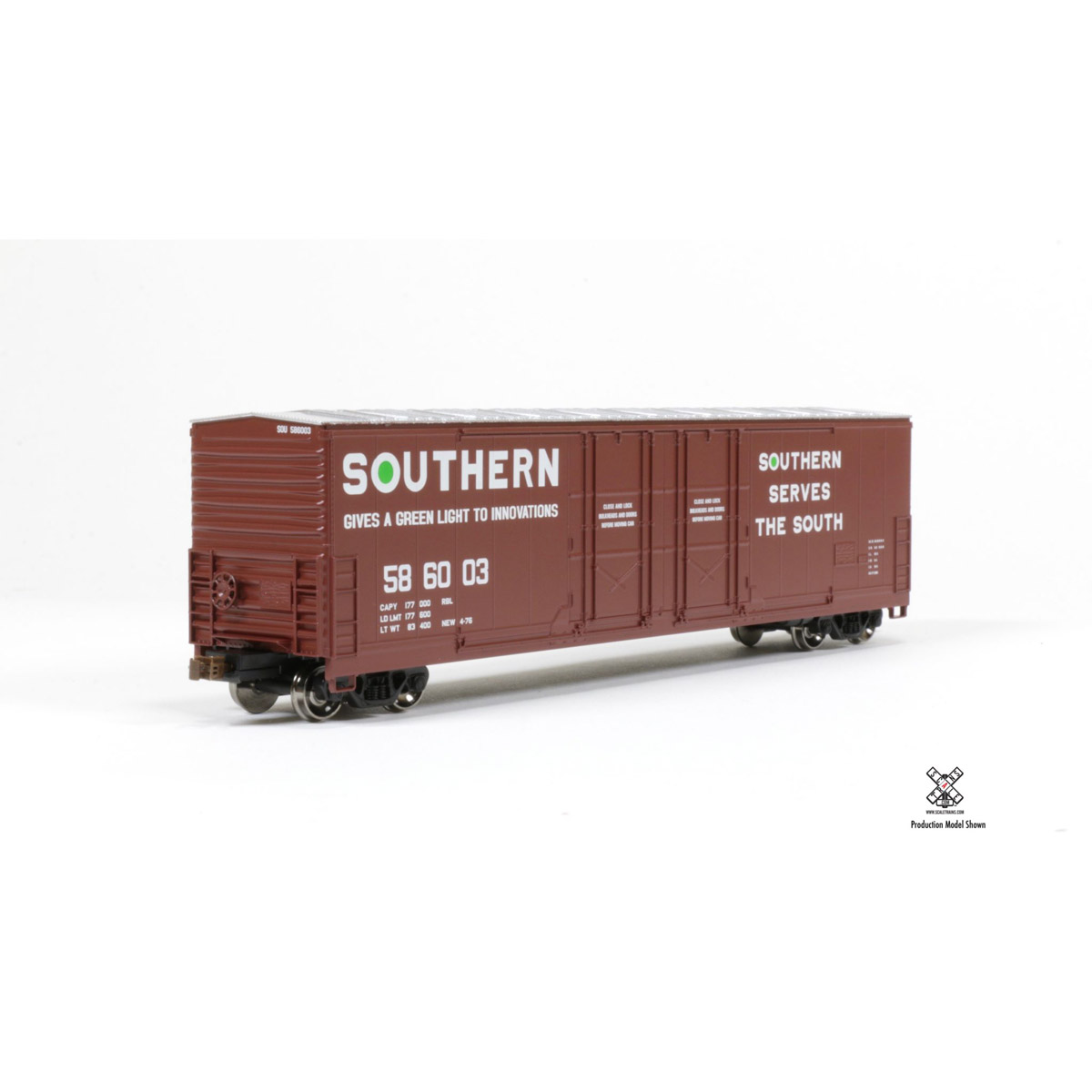 Scale Trains HO Kit Classic Evans 5100 RBL 8' DoublePlugDoor Boxcar