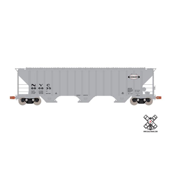 Scale Trains HO Operator PS 4785 Covered Hopper New York Central