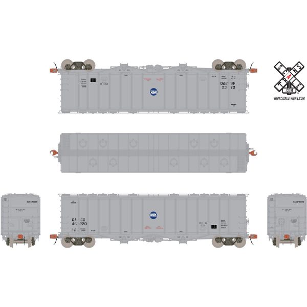 Scale Trains HO Rivet Counter GATC 4180 Airslide Covered Hopper GACX - Image 4