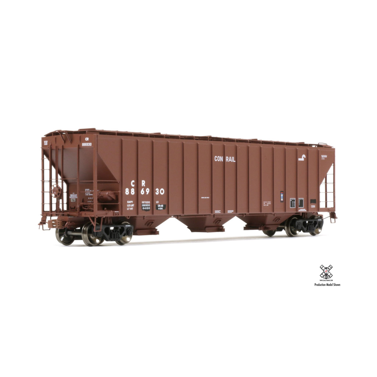 Scale Trains HO Rivet Counter PS-2 4785 Covered Hopper Conrail - Image 5