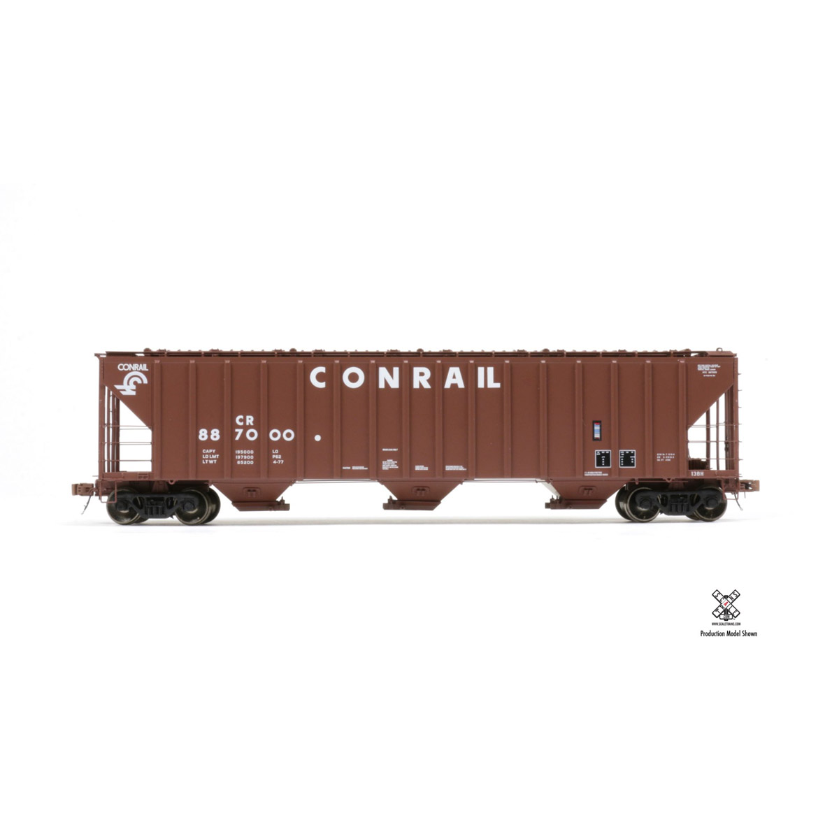 Scale Trains HO Rivet Counter PS-2 4785 Covered Hopper Conrail - Image 4