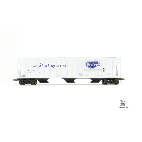 Scale Trains HO Rivet Counter PS-2 4785 Covered Hopper Staley "TLCX" - Image 4