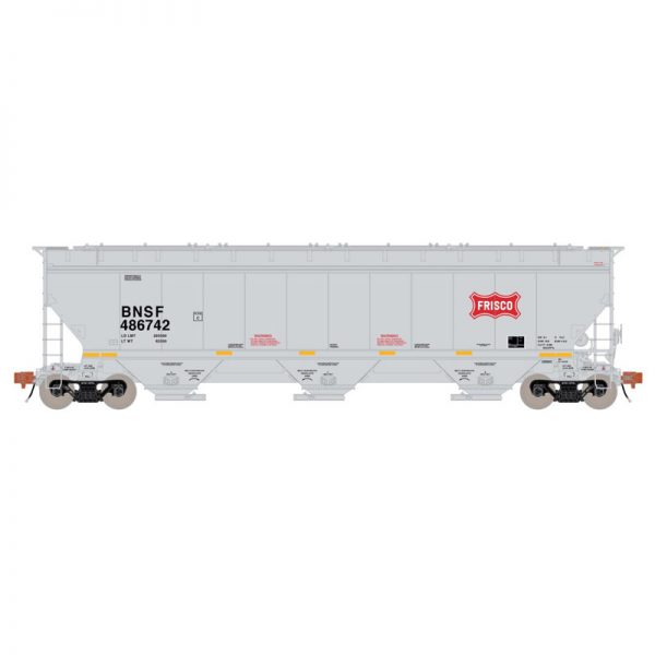 Scale Trains HO Rivet Counter Gunderson 5188 Covered Hopper BNSF "Frisco"
