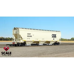 Scale Trains HO Rivet Counter Gunderson 5188 Covered Hopper CSX