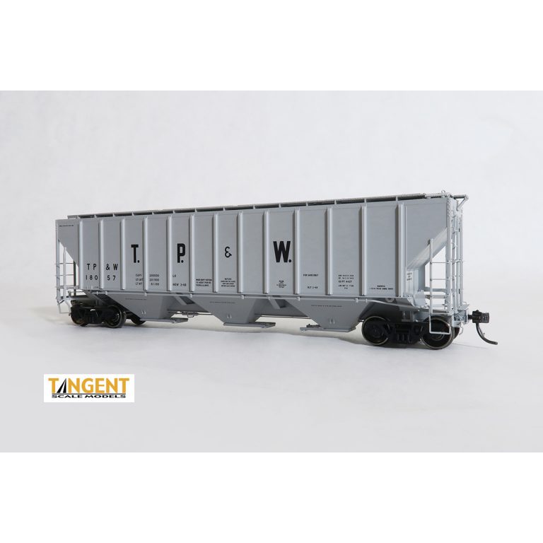 Tangent HO PS2 4427 "High Side" Covered Hopper Toledo, Peoria