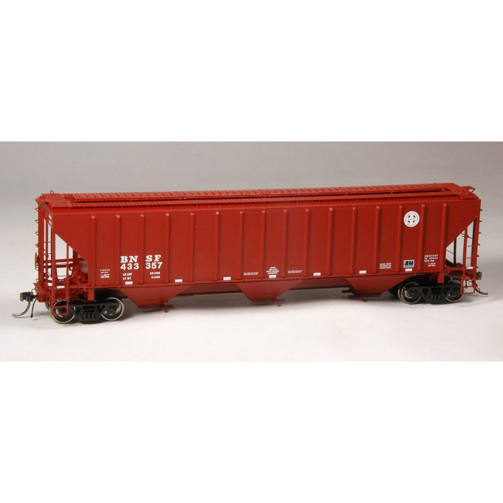 Tangent HO PS2CD 4740 Covered Hopper BNSF Spring Creek Model Trains