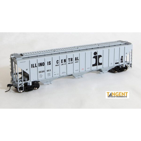 Tangent HO PS-2CD 4740 Covered Hopper Chicago Central "ex IC"