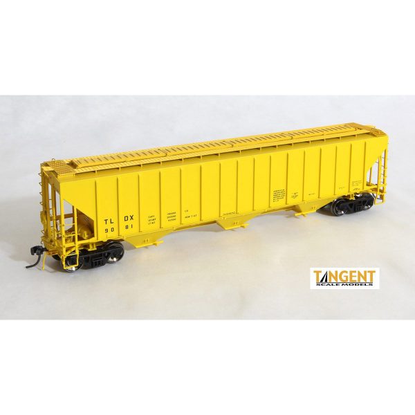 Tangent HO PS-2CD 4740 Covered Hopper TLDX "Yellow"