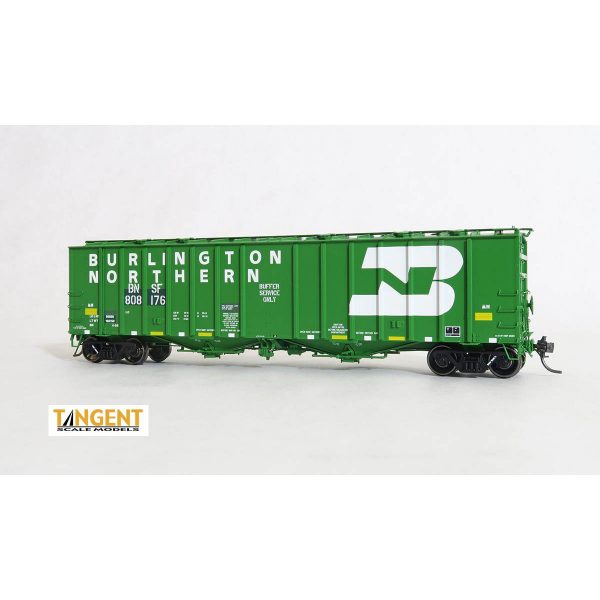 Tangent HO GA 4180 Airslide Covered Hopper BNSF "Buffer Service, Green"
