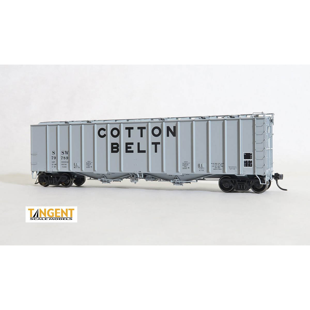 Tangent HO GA 4180 Airslide Covered Hopper Cotton Belt Spring Creek