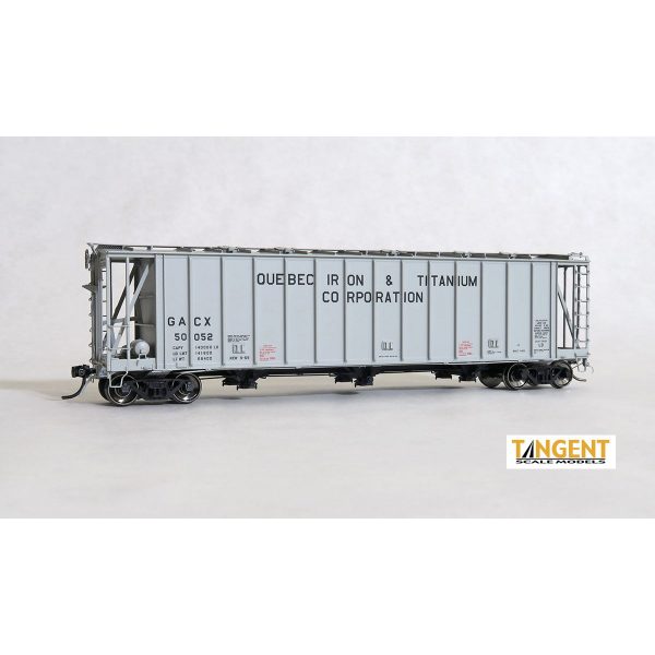 Tangent HO GATC 3500 Dry-Flo Covered Hopper Quebec Iron & Titanium "GACS"