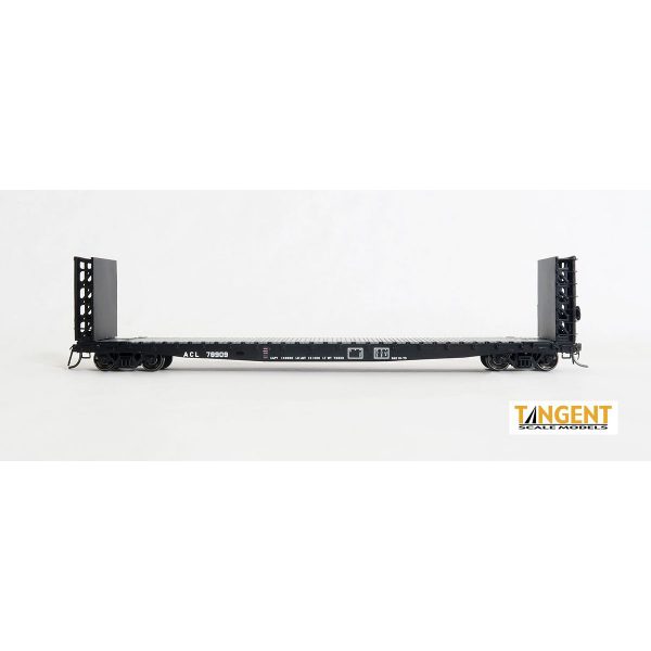 Tangent HO GSI 60' Bulkhead Flatcar Atlantic Coast Line
