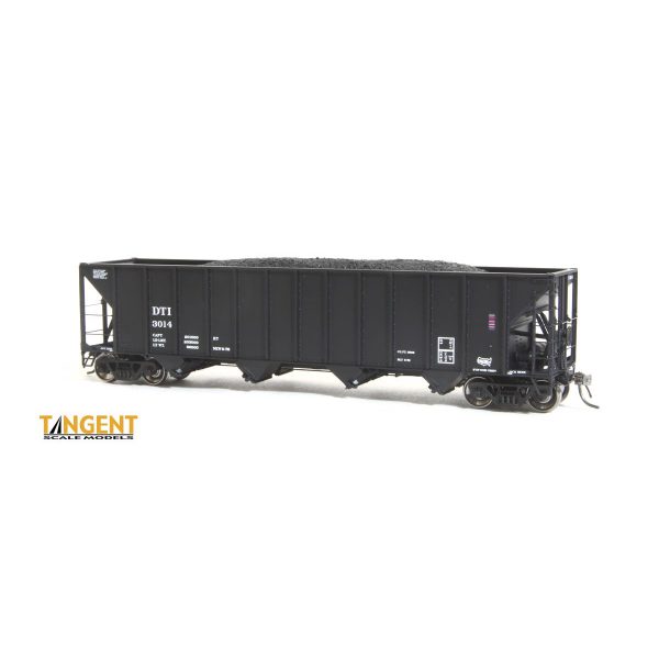 Tangent HO Bethlehem Steel 3600cf Quad Hoppers Detriot Toledo & Ironton