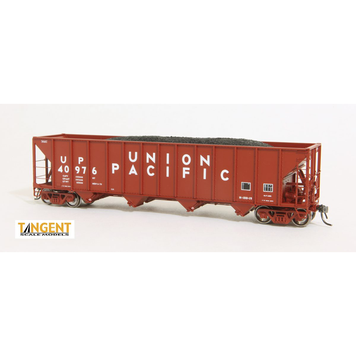 Tangent HO Bethlehem Steel 3600cf Quad Hoppers Union Pacific "Scheme 10