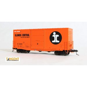 Tangent HO PS-1 40' Mini-Hy Cube Boxcar Illinois Central