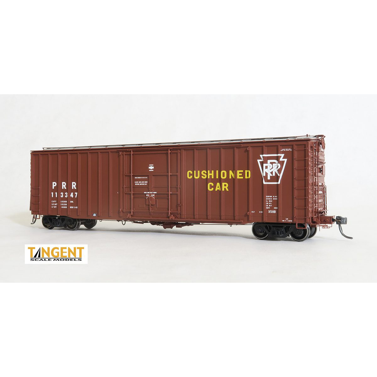 Tangent HO PRR X58 50' Boxcar Pennsylvania Spring Creek Model Trains