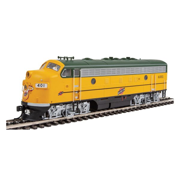 Walthers Mainline HO F7A Chicago Northwestern "Stagecoach" w/ DCC & Sound