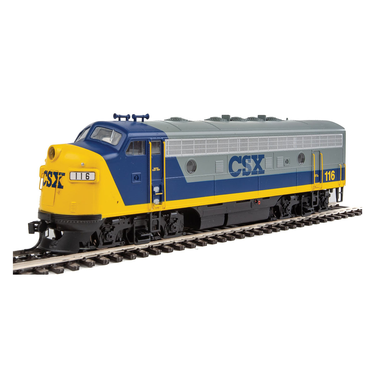 Walthers Mainline HO F7A CSX "YN2" w/ DCC & Sound