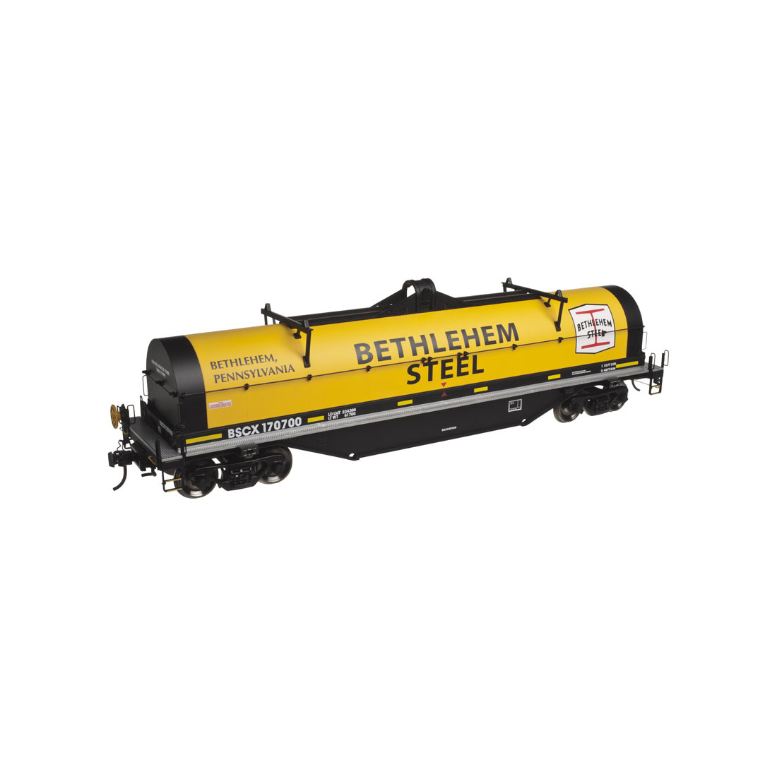 Atlas O Scale 2 Rail 42 Coil Steel Car Bethlehem Steel