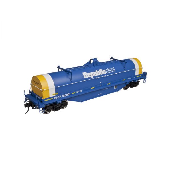 Atlas O Scale 2 Rail 42' Coil Steel Car Republic Steel