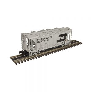 Atlas O Scale 3 Rail 70 Ton Covered Hopper Burlington Northern