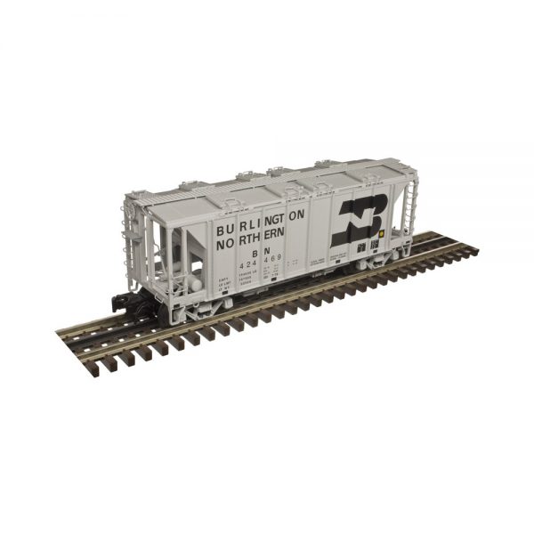 Atlas O Scale 3 Rail 70 Ton Covered Hopper Burlington Northern