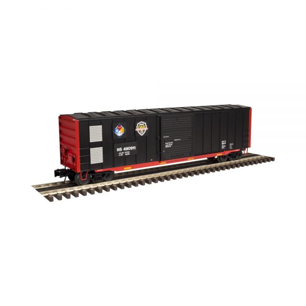 Atlas Trainman O Scale 2 Rail ACF 50' Boxcar Norfolk Southern "First Responders Training Car"