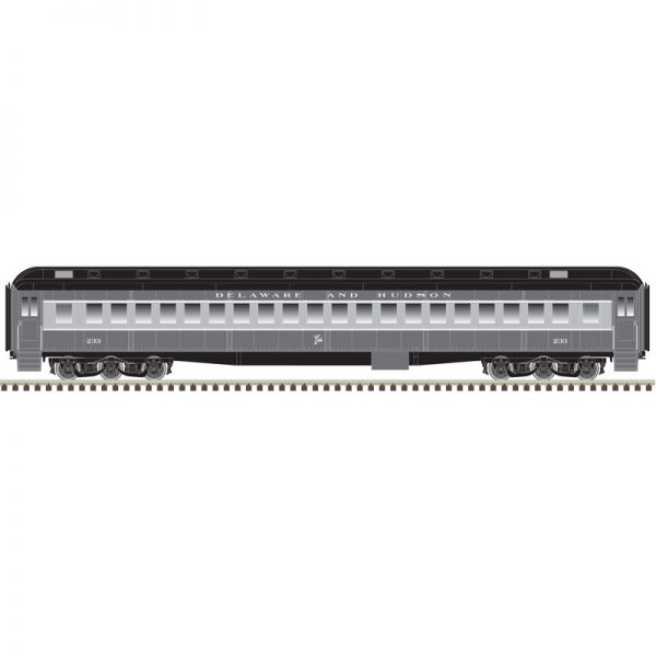 Atlas HO Heavyweight Single Window Coach Delaware & Hudson